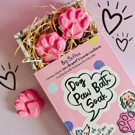 Big Softee Dog Paw Bath Bombs
