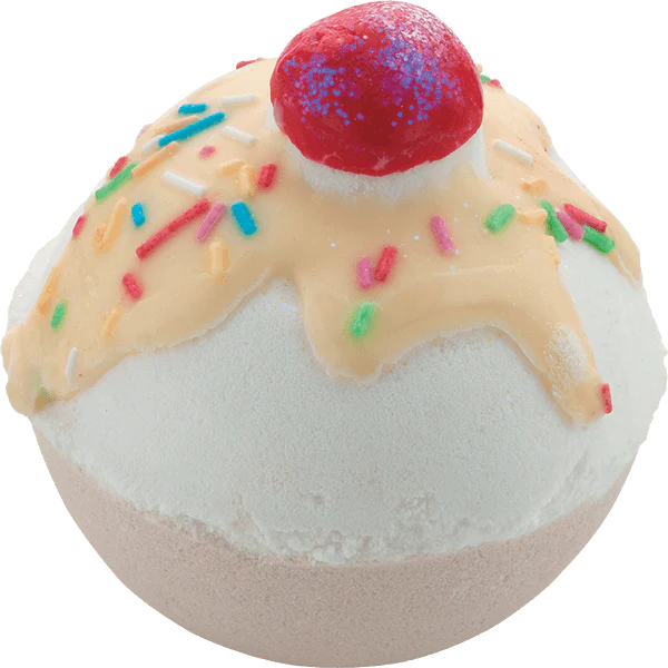 Cherry Bathe-Well Bath Bomb by bomb cosmetics