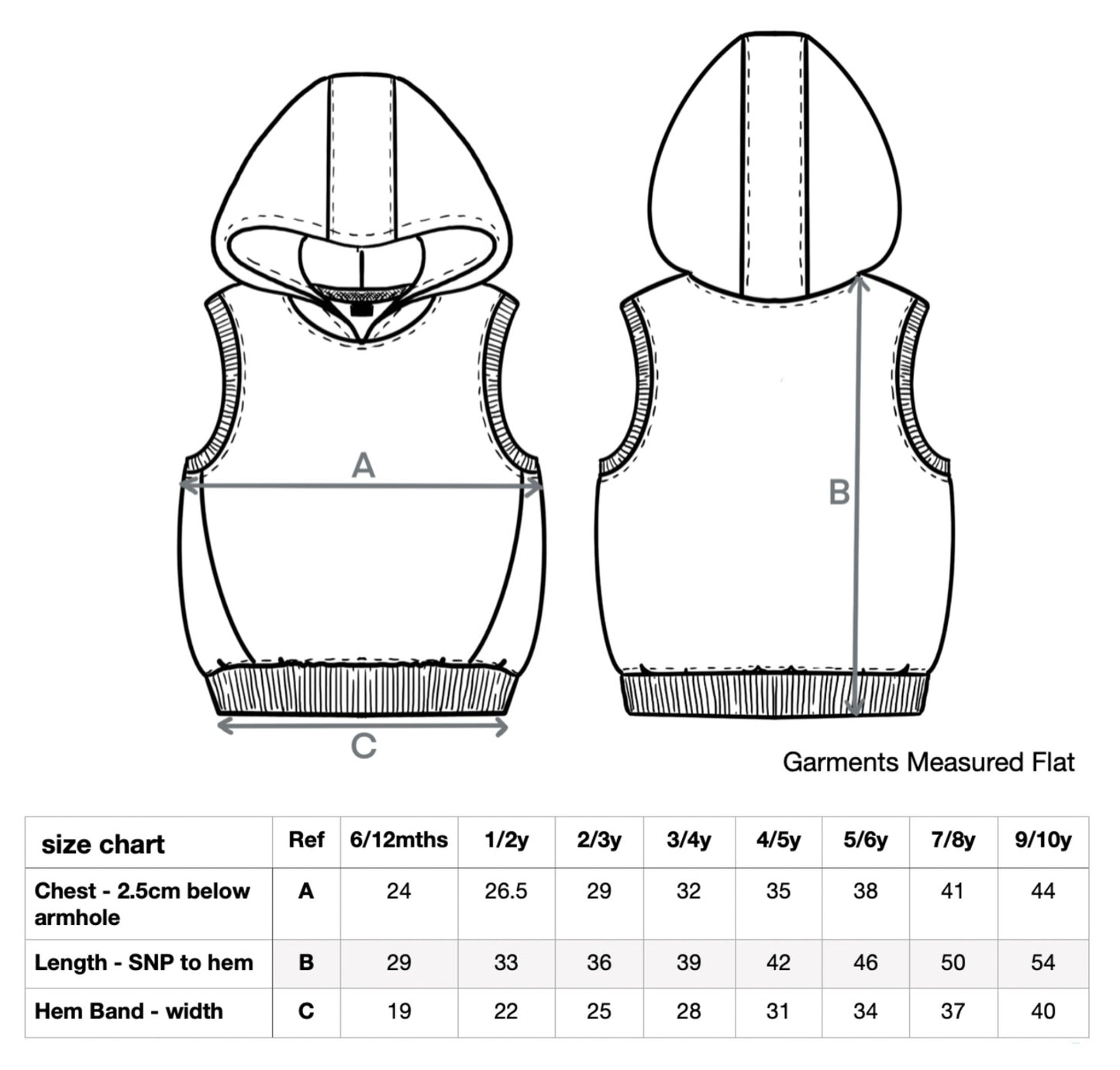 The Teddy - Personalised hooded tank top