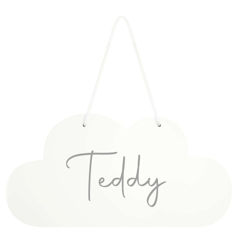 The Cloud - Personalised sign