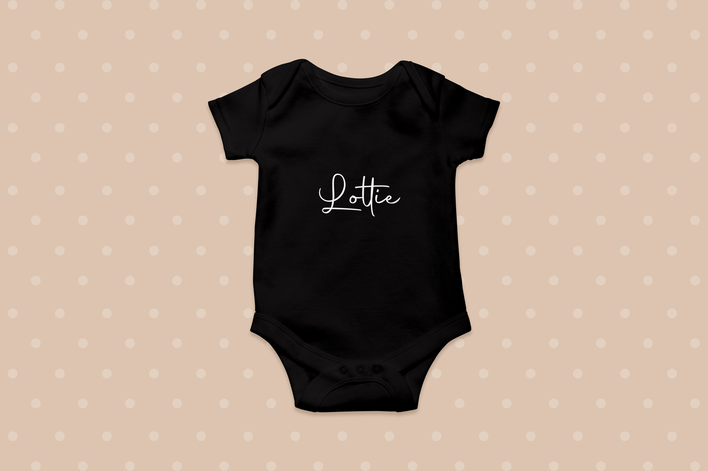 The Lottie - Personalised Short Sleeve Bodysuit