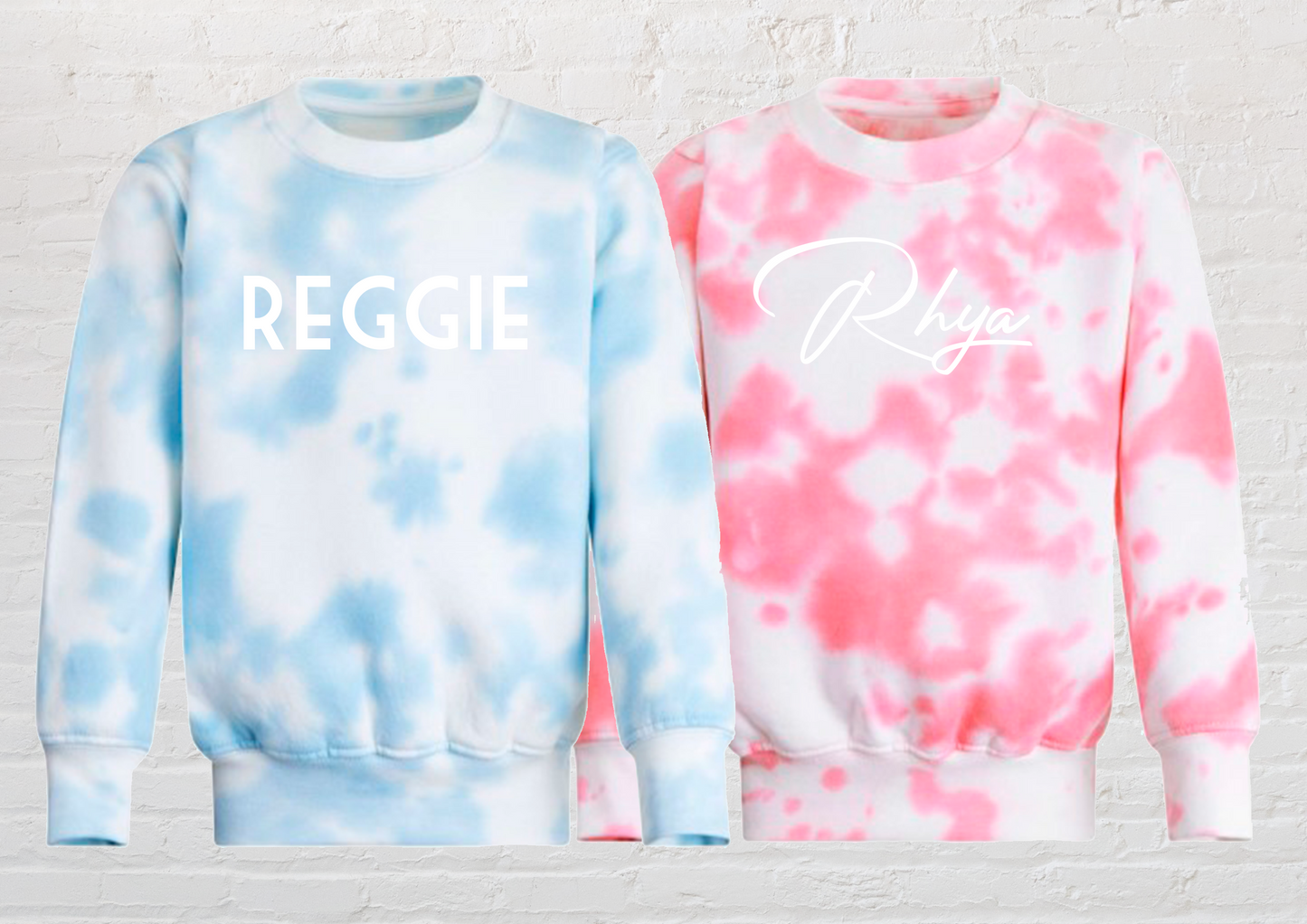 The Tie Dye - Personalised Kids Jumper.