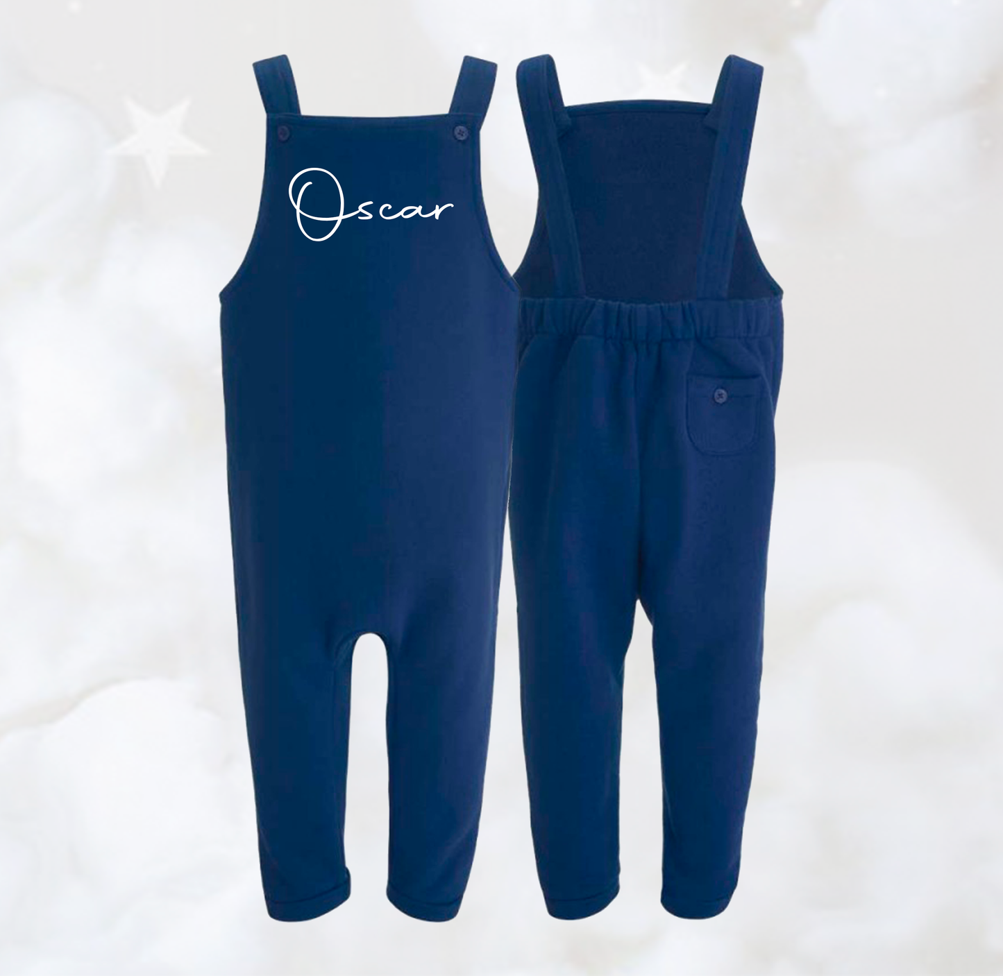 The Oscar - Personalised Baby/.Toddler Dungarees