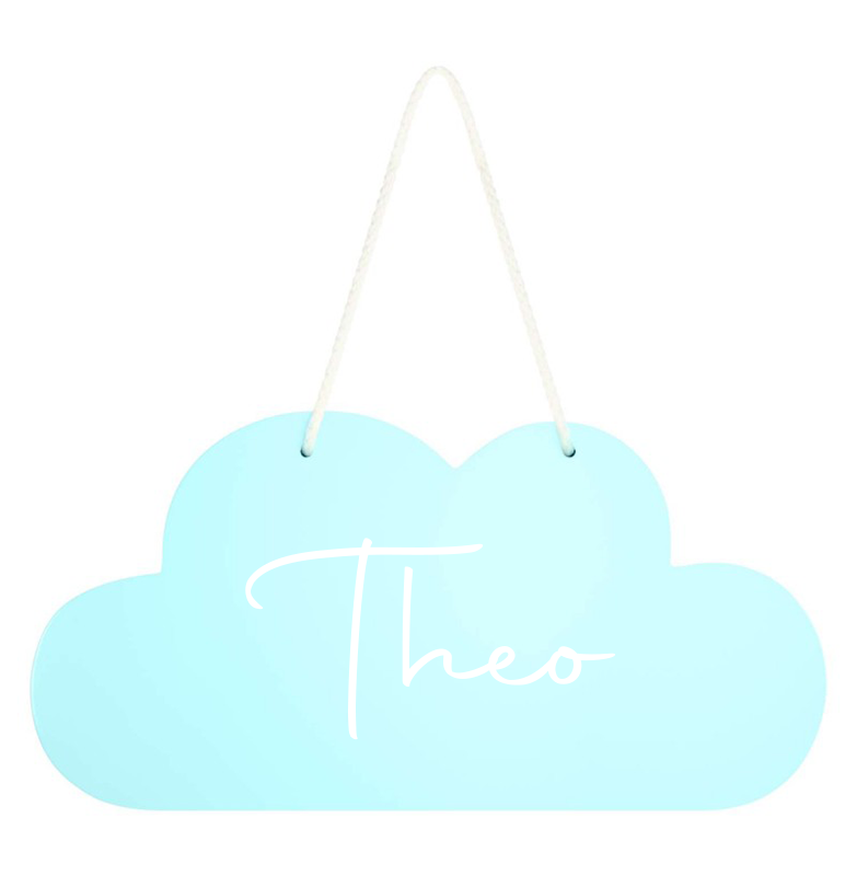 The Cloud - Personalised sign