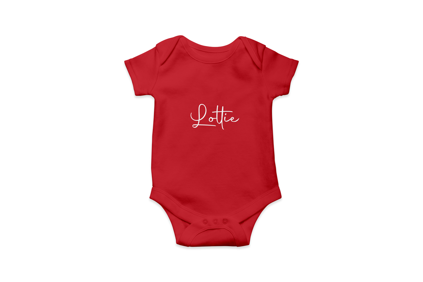 The Lottie - Personalised Short Sleeve Bodysuit