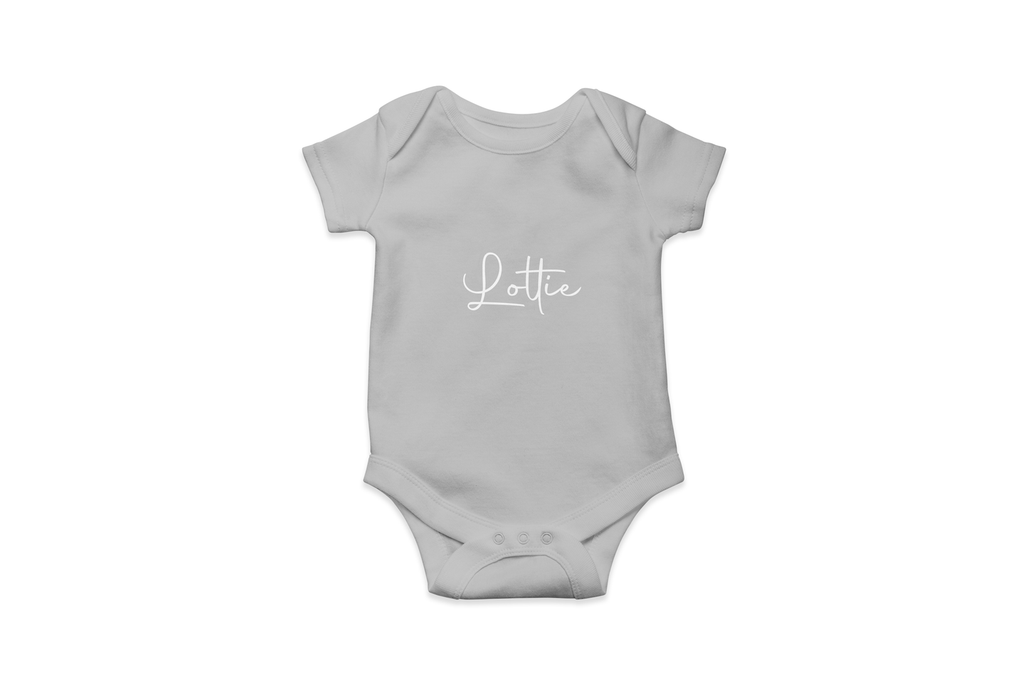 The Lottie - Personalised Short Sleeve Bodysuit