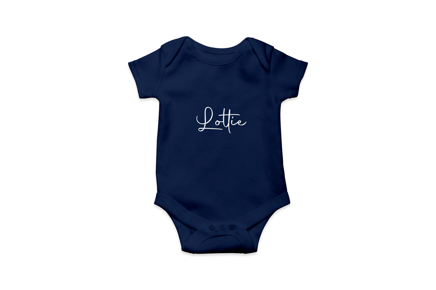 The Lottie - Personalised Short Sleeve Bodysuit