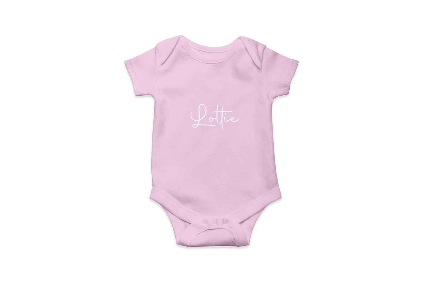 The Lottie - Personalised Short Sleeve Bodysuit