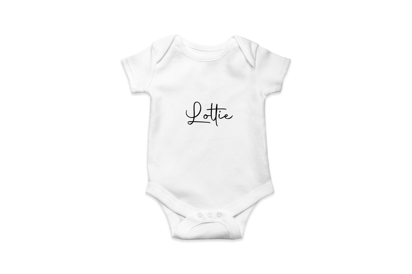 The Lottie - Personalised Short Sleeve Bodysuit