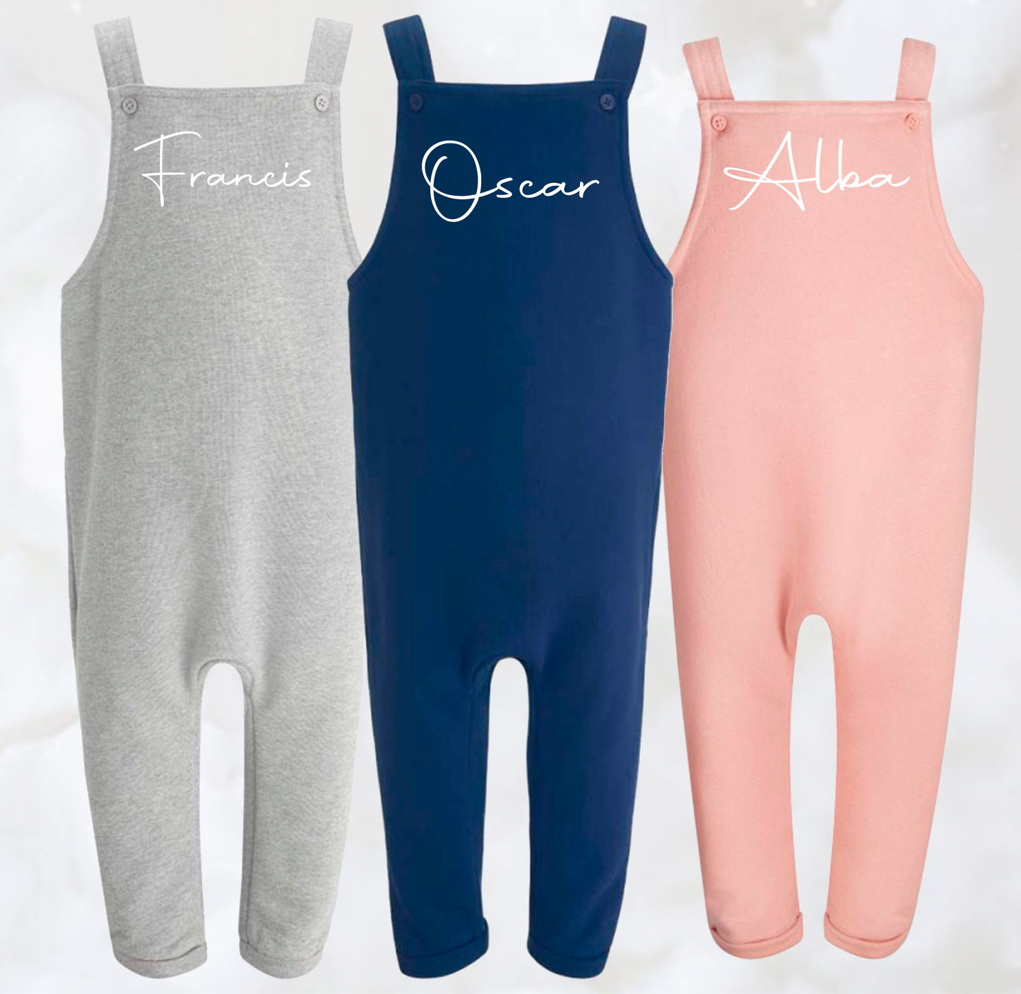 The Oscar - Personalised Baby/.Toddler Dungarees